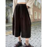 ブラウン | ハーフパンツ コーデュロイ ウエストダーツ付き | Bifrost