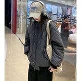 クルーネックダイヤモンドクォイルドジャケット | Bifrost | 詳細画像3