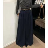 プリーツワイドパンツ ハイウエスト | Bifrost | 詳細画像12