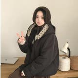 ポイント柄フリースパーカー ハーフジップ | Bifrost | 詳細画像6