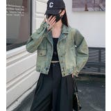ショート丈で可愛らしい!デニムブルゾン | Bifrost | 詳細画像5