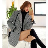 チェック柄ブレザーコート | Bifrost | 詳細画像2 