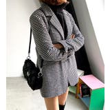 チェック柄ブレザーコート | Bifrost | 詳細画像6 