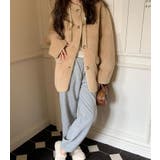 ハイネック紐締め＆ふわふわボアジャケット | Bifrost | 詳細画像4 