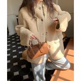 ハイネック紐締め＆ふわふわボアジャケット | Bifrost | 詳細画像7 