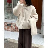 スカーフ付き&ふわふわボアジャケット | Bifrost | 詳細画像1 