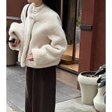 スカーフ付き&ふわふわボアジャケット | Bifrost | 詳細画像2 