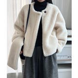 スカーフ付き&ふわふわボアジャケット | Bifrost | 詳細画像4 