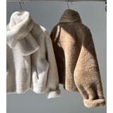 スカーフ付き&ふわふわボアジャケット | Bifrost | 詳細画像15 