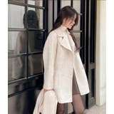 ダブルブレストデザインの上品なオーバーサイズコート | Bifrost | 詳細画像4 