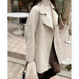 ダブルブレストデザインの上品なオーバーサイズコート | Bifrost | 詳細画像8 