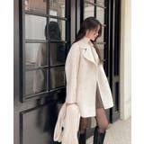 ダブルブレストデザインの上品なオーバーサイズコート | Bifrost | 詳細画像10 