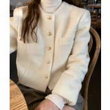 ゴールドボタン付きチャンピオンコート風ショートジャケット | Bifrost | 詳細画像9 