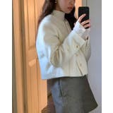 ゴールドボタン付きチャンピオンコート風ショートジャケット | Bifrost | 詳細画像10 