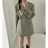 アンパディールデザインのダブルブレストロングショルダーブレザー | Bifrost | 詳細画像13