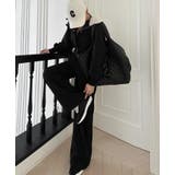 パーカートップス × ワイドパンツ スウェットセット フード付きコーディネート | Bifrost | 詳細画像8 