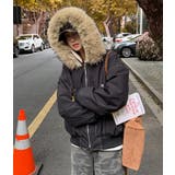 ファーフード付き フリース内張りミリタリージャケット ダウン風アウター | Bifrost | 詳細画像6 