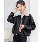 ファーカラーデザインレザージャケット | Bifrost | 詳細画像2 