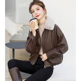 ファーカラーデザインレザージャケット | Bifrost | 詳細画像4 