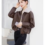 ファーカラーデザインレザージャケット | Bifrost | 詳細画像5 