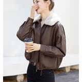 ファーカラーデザインレザージャケット | Bifrost | 詳細画像9 