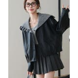 ニットフードレースアップデザインレザージャケット | Bifrost | 詳細画像6 