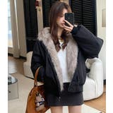 キャットイヤーフード付きファーライニングアウター | Bifrost | 詳細画像2 