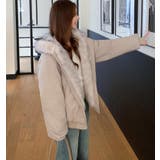 キャットイヤーフード付きファーライニングアウター | Bifrost | 詳細画像12 