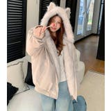 キャットイヤーフード付きファーライニングアウター | Bifrost | 詳細画像13 