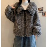 ユニークな大襟デザインカーリーフリースジャケット | Bifrost | 詳細画像8 