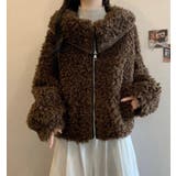 ユニークな大襟デザインカーリーフリースジャケット | Bifrost | 詳細画像10 