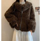 ユニークな大襟デザインカーリーフリースジャケット | Bifrost | 詳細画像11 