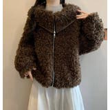 ユニークな大襟デザインカーリーフリースジャケット | Bifrost | 詳細画像12 