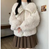 ユニークな大襟デザインカーリーフリースジャケット | Bifrost | 詳細画像20 