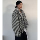 ストライプ柄ハイネックフリースジャケット | Bifrost | 詳細画像10 