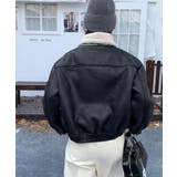 フリースカラーレザージャケット | Bifrost | 詳細画像5 