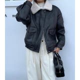 フリースカラーレザージャケット | Bifrost | 詳細画像10 