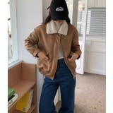 フリースカラーレザージャケット | Bifrost | 詳細画像15 