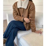 フリースカラーレザージャケット | Bifrost | 詳細画像18 