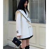 ブルマンスカラーダブルブレストコート | Bifrost | 詳細画像15 