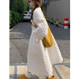 ダイヤ柄バルーンスリーブロングワンピース | Bifrost | 詳細画像6 