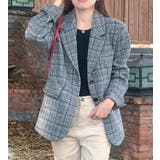 チェック柄オーバーサイズブレザー | Bifrost | 詳細画像1 