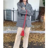 チェック柄オーバーサイズブレザー | Bifrost | 詳細画像13 