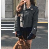 ダブルブレスクルーネックショートコート | Bifrost | 詳細画像10 