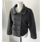 ダブルブレスクルーネックショートコート | Bifrost | 詳細画像11 