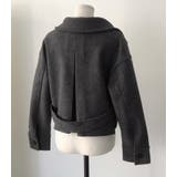 ダブルブレスクルーネックショートコート | Bifrost | 詳細画像12 