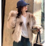 グラデーションファージャケット | Bifrost | 詳細画像4 