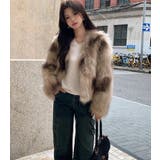 グラデーションファージャケット | Bifrost | 詳細画像7 