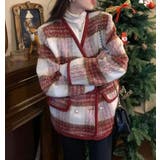 チェック柄ダブルブレスショートコート | Bifrost | 詳細画像10 