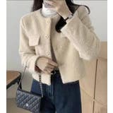 フリーステクスチャーのショートブルゾン | Bifrost | 詳細画像2 